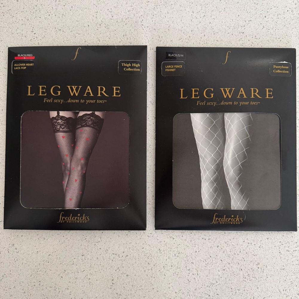 Frederick’s of Hollywood sexy legwear size small, NEW!!